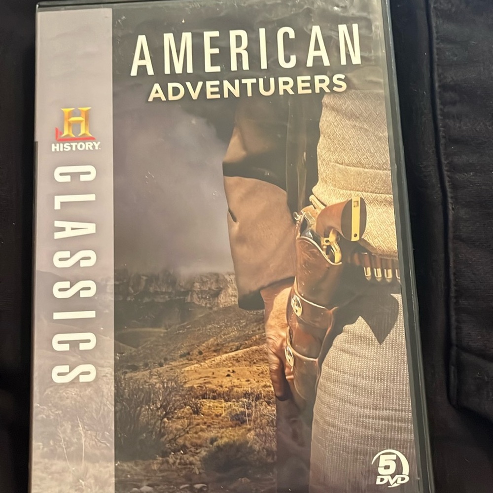 American Adventures by History like new (5 dvd’s)